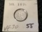 1876 Three cent Nickel in Very Fine 30