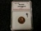 Slabbed 1909 VDB MS-67 RED Wheat cent