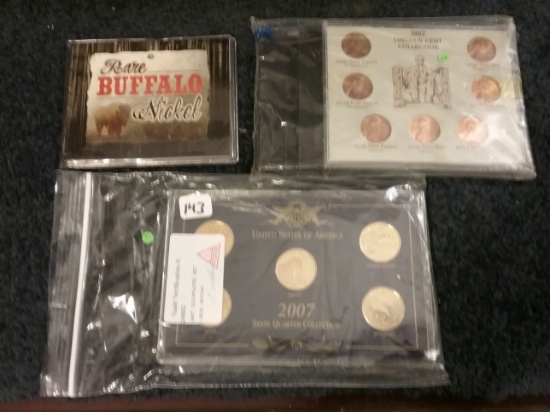 1982 one cent collection in original plastic….