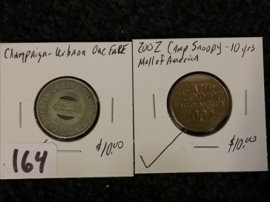 Two nice tokens