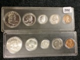 1963 Proof set and 1962 Mint Set