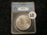 ANACS 1899-O Morgan Dollar in MS-62