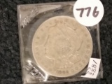 key date 1882-CC Morgan Dollar