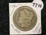 key date 1882-CC Morgan Dollar