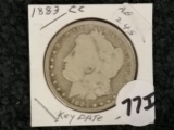 Key Date 1883-CC Morgan Dollar