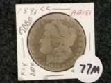 Key Date 1891-CC Morgan Dollar