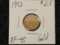 1912 Gold $2.5 Quarter Eagle in XF-45