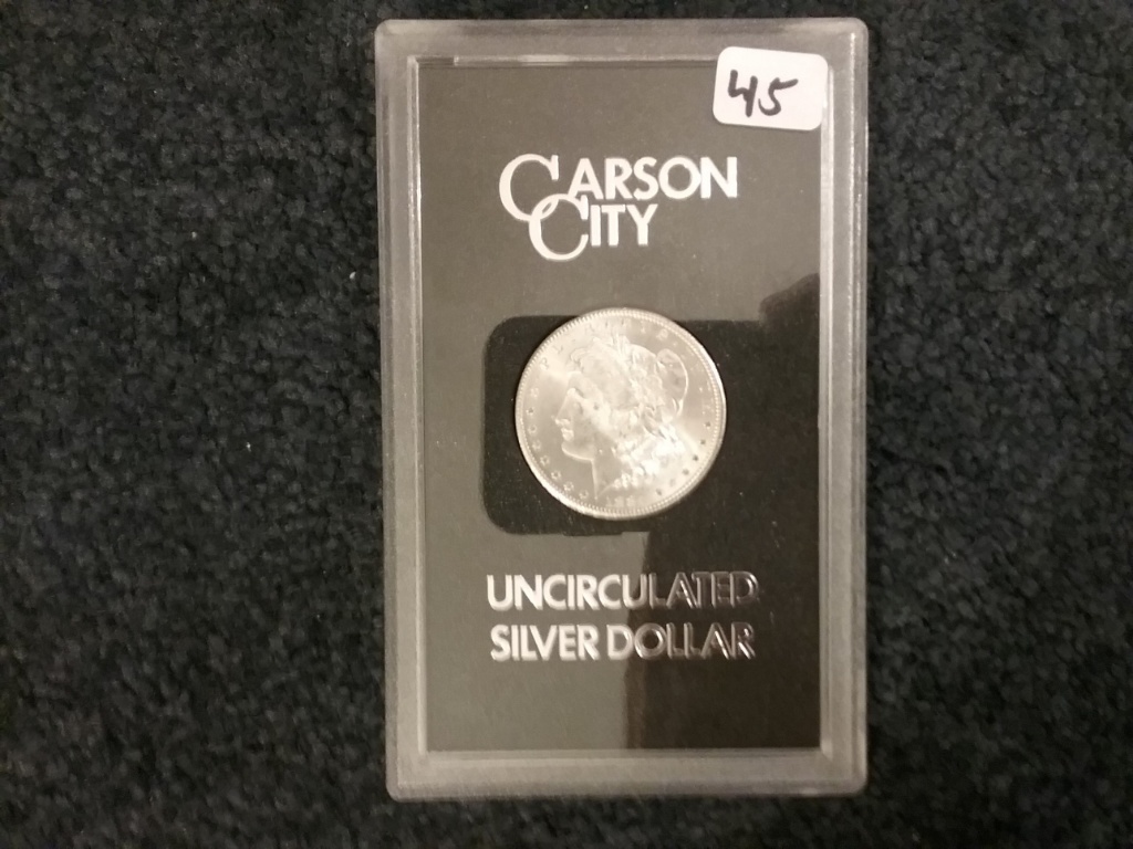 GSA 1884-CC Morgan Dollar in MS-63