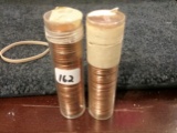 BU RED ROLL of 1960 and 1967 cents