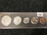 1957 (and D) Type set
