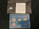 1993 Sweden coin set