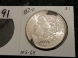 1883-O Morgan Dollar in MS-64