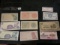 Ten pieces of foreign currency