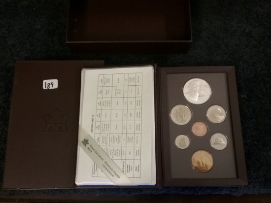1995 Canadian SILVER Proof Set