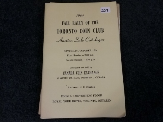 Set of 5 Auction Sale Catalogs