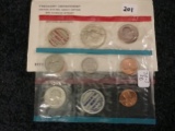 1970 Mint Set with Small Date 70-s Cent
