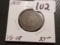 KEY 1875 Indian Cent in Very Good-08