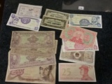 More Asian, South American currency