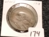 Scarce 1918 Right Makes Might WWI Token