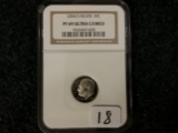 NGC 2004-S SILVER Roosevelt Dime PF 69 Ultra Cameo
