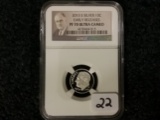 NGC 2015-S SILVER Roosevelt Dime PF 70 Ultra Cameo