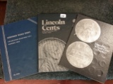 Three nice Lincoln Wheat and Memorial cent books….pretty full