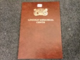 Very pretty Dansco book full with Lincoln Memorial Cents