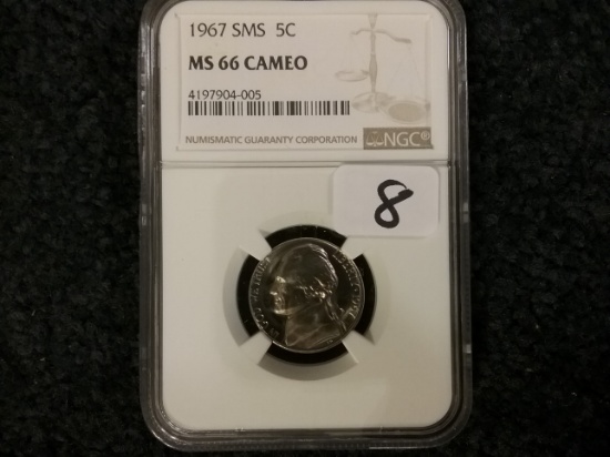 NGC 1967 SMS Jefferson Nickel MS-66 CAMEO