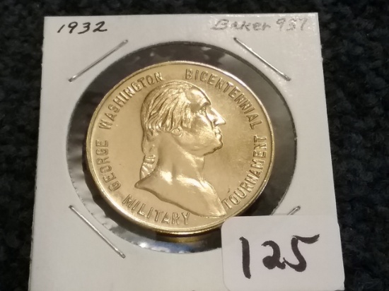 Token Time! 1932 George Washington Token