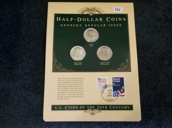 Half-Dollar Coins Kennedy Silver Halves