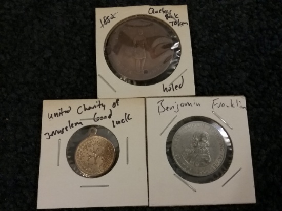 Three unique nice tokens