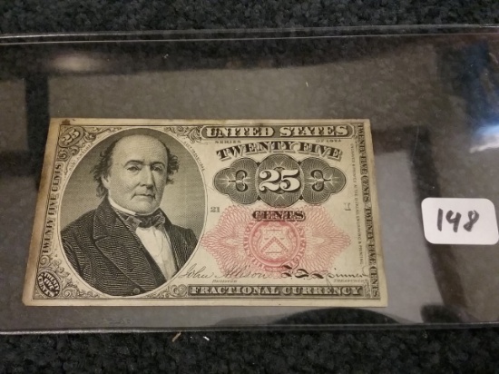very nice. 25 cents fractional note