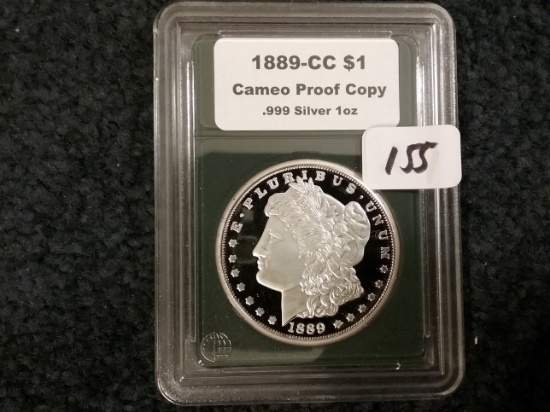 1889-CC Morgan Dollar Cameo Proof Copy