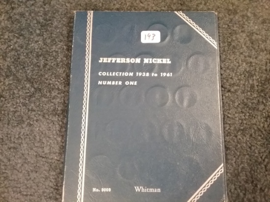 Near Complete Jefferson Nickel book