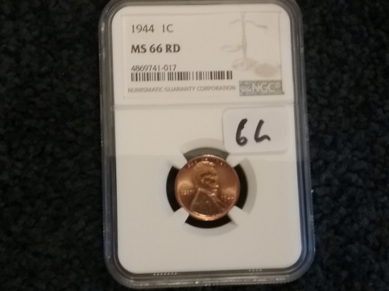 NGC 1944 Wheat Cent MS-66 RED