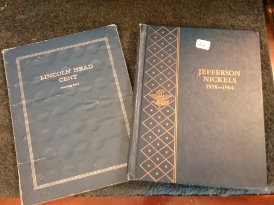 Jeff Nickel Book and Neat Harris Lincoln Cent Book