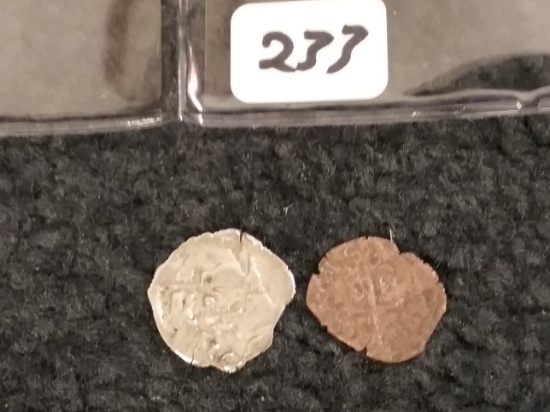 Two Silver Hungarian Coins