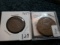 1847 Large Cent corroded and HK 460 1931 McCormick Medal