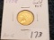 GOLD! 1908 Indian $2.5 Quarter Eagle in AU-58
