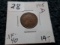 Semi-Key 1915-D Wheat cent in Extra Fine 40
