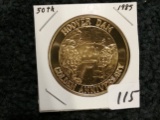 1985 Hoover Dam 50th Anniversary BU Medal