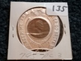 Uncirculated 1946 Wheat Cent Encased