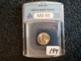 ANACS 1949 Roosevelt Dime MS-65