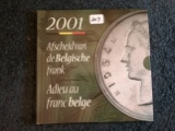 2001 Belgium Coin Set