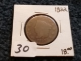 1822 Classic Head Large Cent in Good