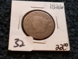 1826 Classic Head Large cent in Good