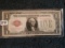 1928 Red Seal $1 US Note