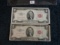 Two Red Seal $2 Star Replacement Notes