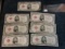 Group of 7 Mixed $5 1928 Series US Notes