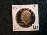 1978-S Eisenhower Dollar Proof Deep Cameo